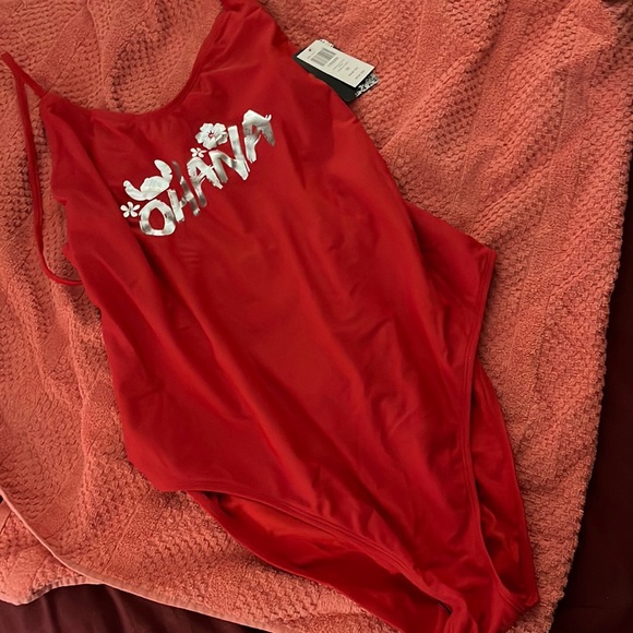 Hot Topic Swim Hot Top Ohana Lilo Stitch One Piece Swimsuit Poshmark